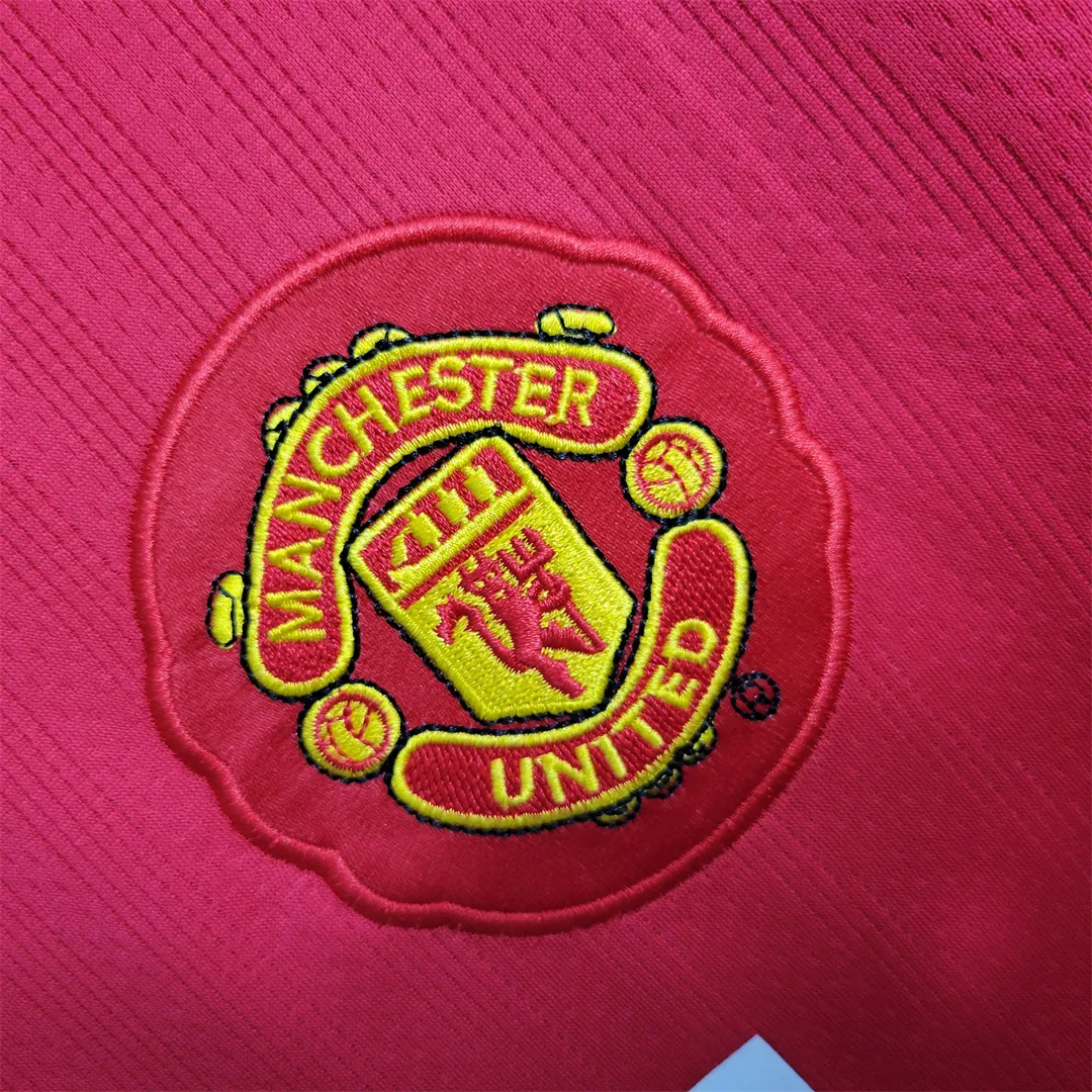 07-08 Manchester United Champions League version home Long Sleeve 10