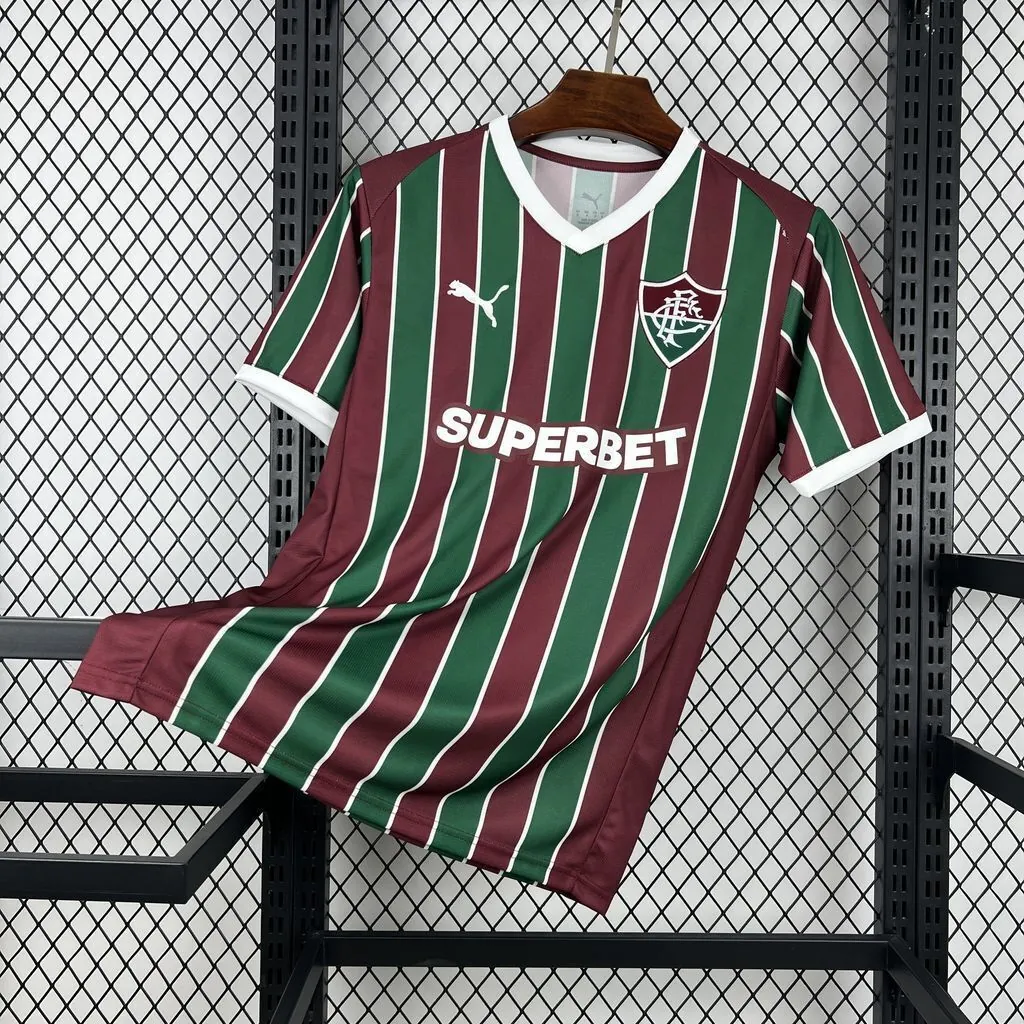 26-27 Fluminense Home Kit Football T-Shirt AAAAJersey Supply Yupoo 5