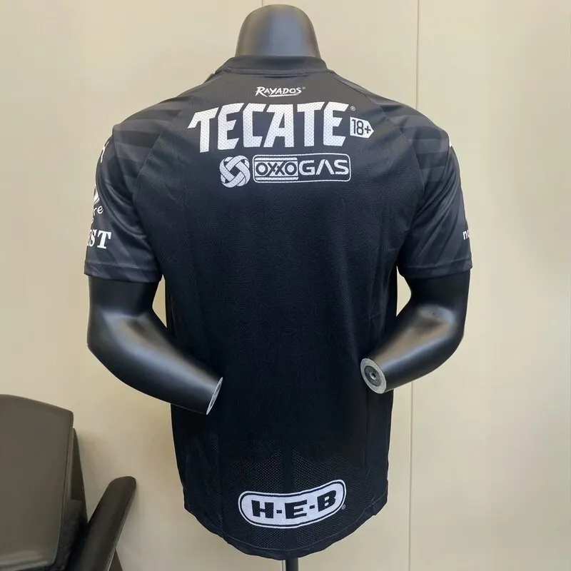 23-24 Rayados Monterrey Goalkeeper Black Kit Player Version Shirt Soccer Jerseys Yupoo 1