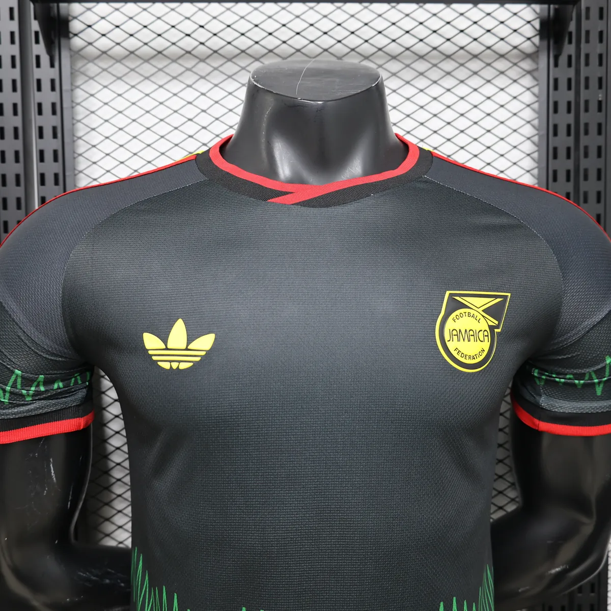 2026 World Cup Jamaica X Bob Marley Away Soccer Shirt Player Version 4
