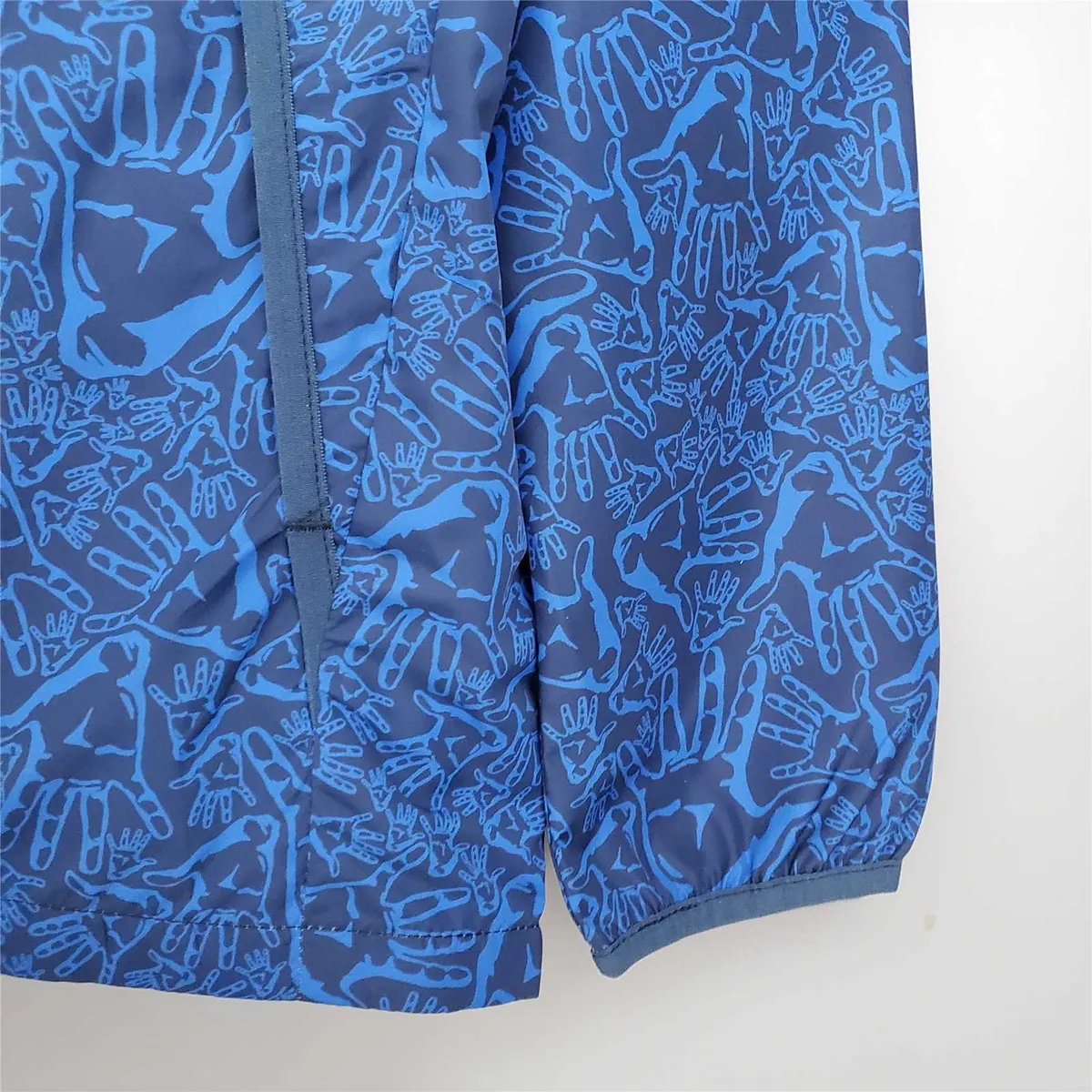 21-22 Barcelona blue Camouflage Windbreaker 5