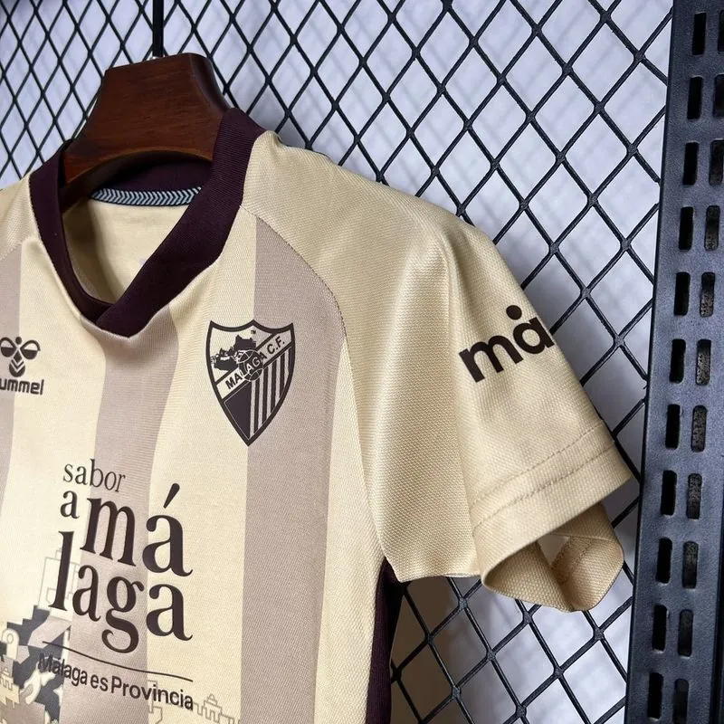 24-25 Malaga Third Away Kid Kits Youth Apparels Football AAAAJersey Yupoo 1