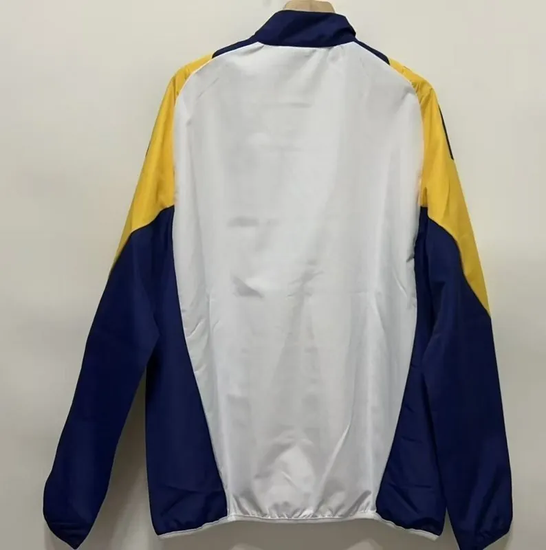 25-26 Real Madrid White Windbreaker Jackets 1