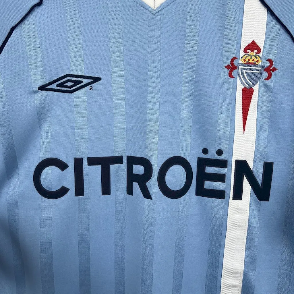01-02 Celta de Vigo Home Retro Kit Vintage Shirt AAAAJersey Wholesale Yupoo 3