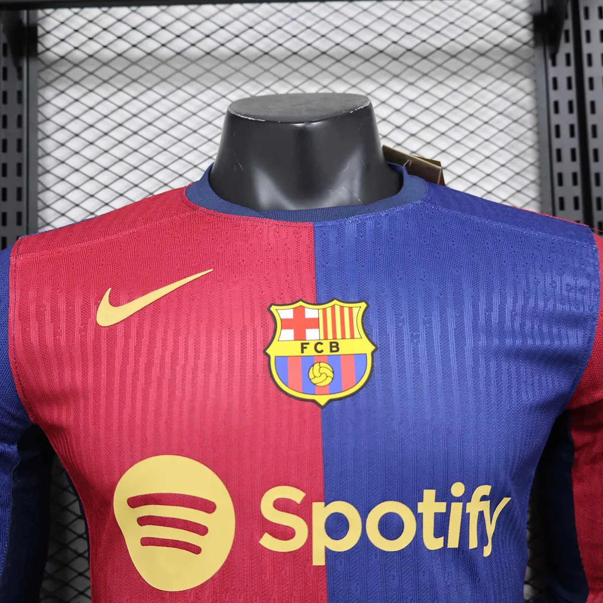 24-25 Barcelona Home Long Sleeve Kit Player Version Shirt Sport AAAAJersey Yupoo 6