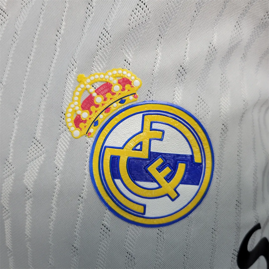 23-24 Real Madrid home player version Long Sleeve 3