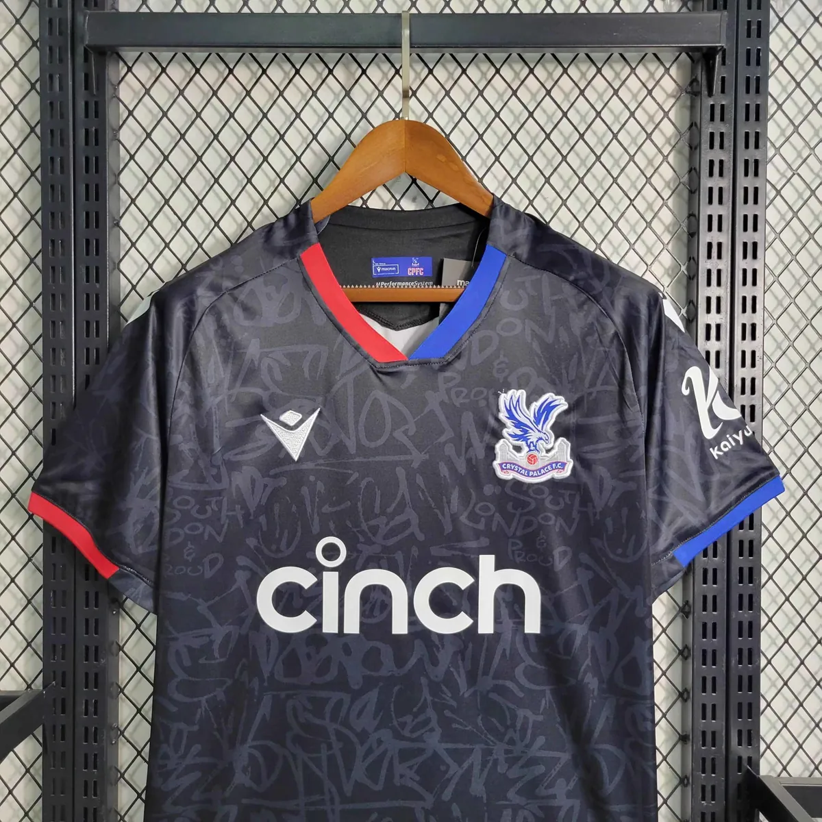 23-24 Crystal Palace Second Away S-4XL Cheap Soccer Jerseys 1