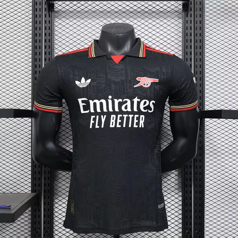 25-26 Arsenal Black Special Edition Kit Player Version Shirt AAAAJersey Wholesale Yupoo 5