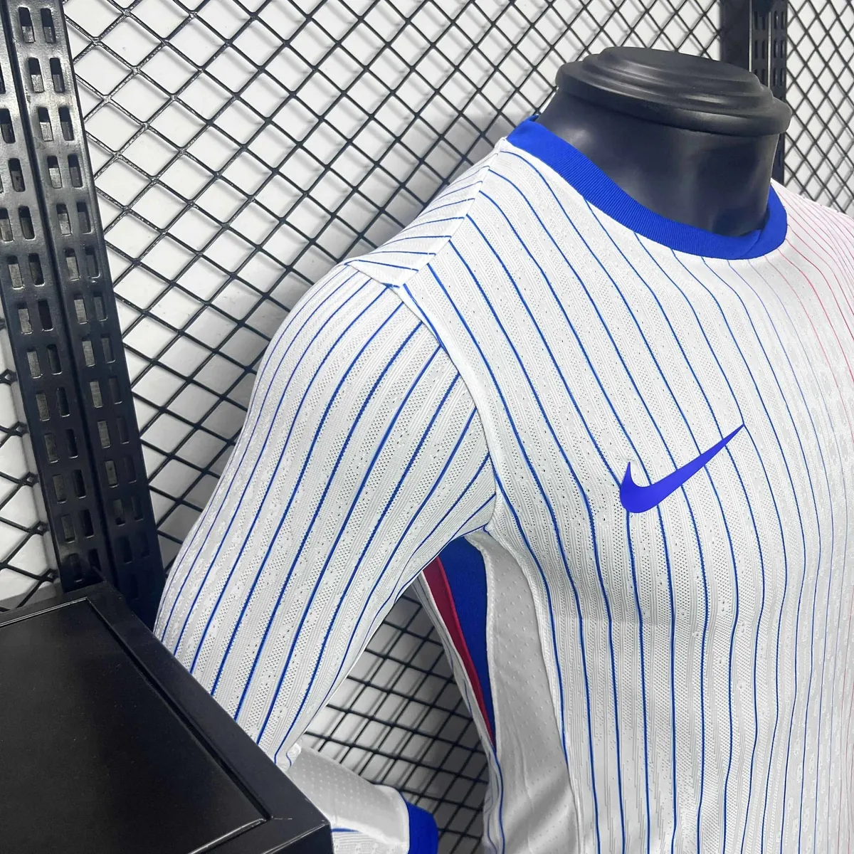 2024 France Away Long Sleeve Kit Player Version Shirt Jerseys Supllier Yupoo 1