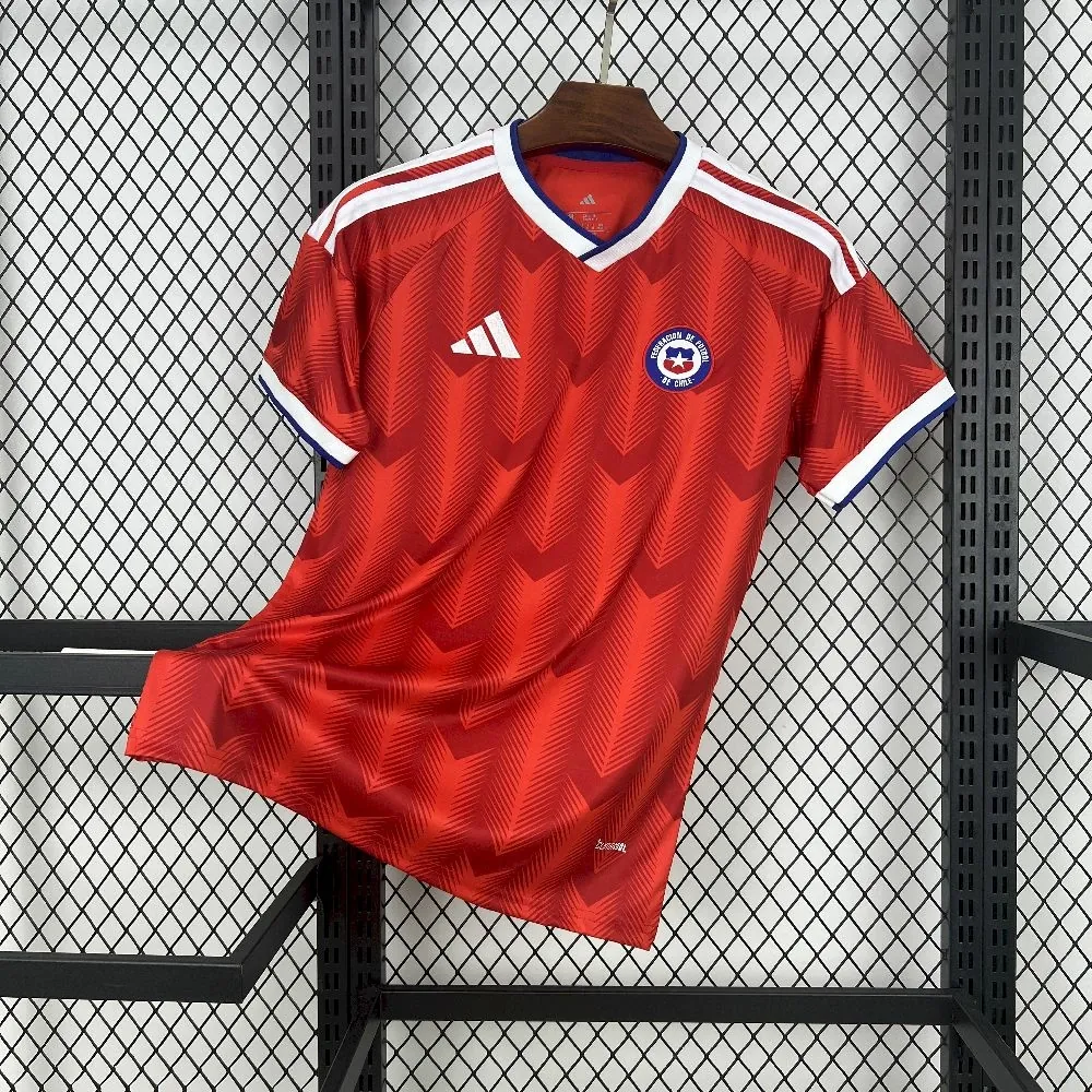 2026 Chile Home Kit World Cup Soccer T-Shirt Sport AAAAJersey Wholesale Yupoo 5