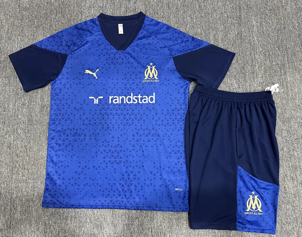 23-24 Marseilles Kids Soccer Jerseys Yupoo 1