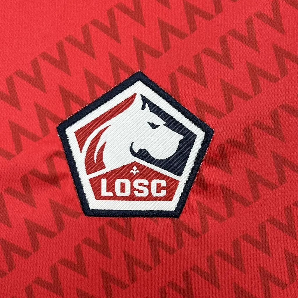 24-25 Lille Home Kids Kit Soccer AAAAJersey Yupoo 2