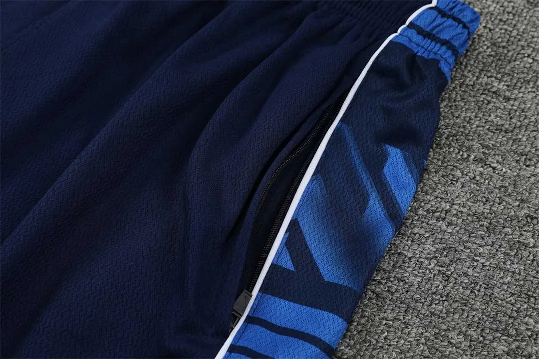 22-23 Marseille training suit short sleeve kit blue 6