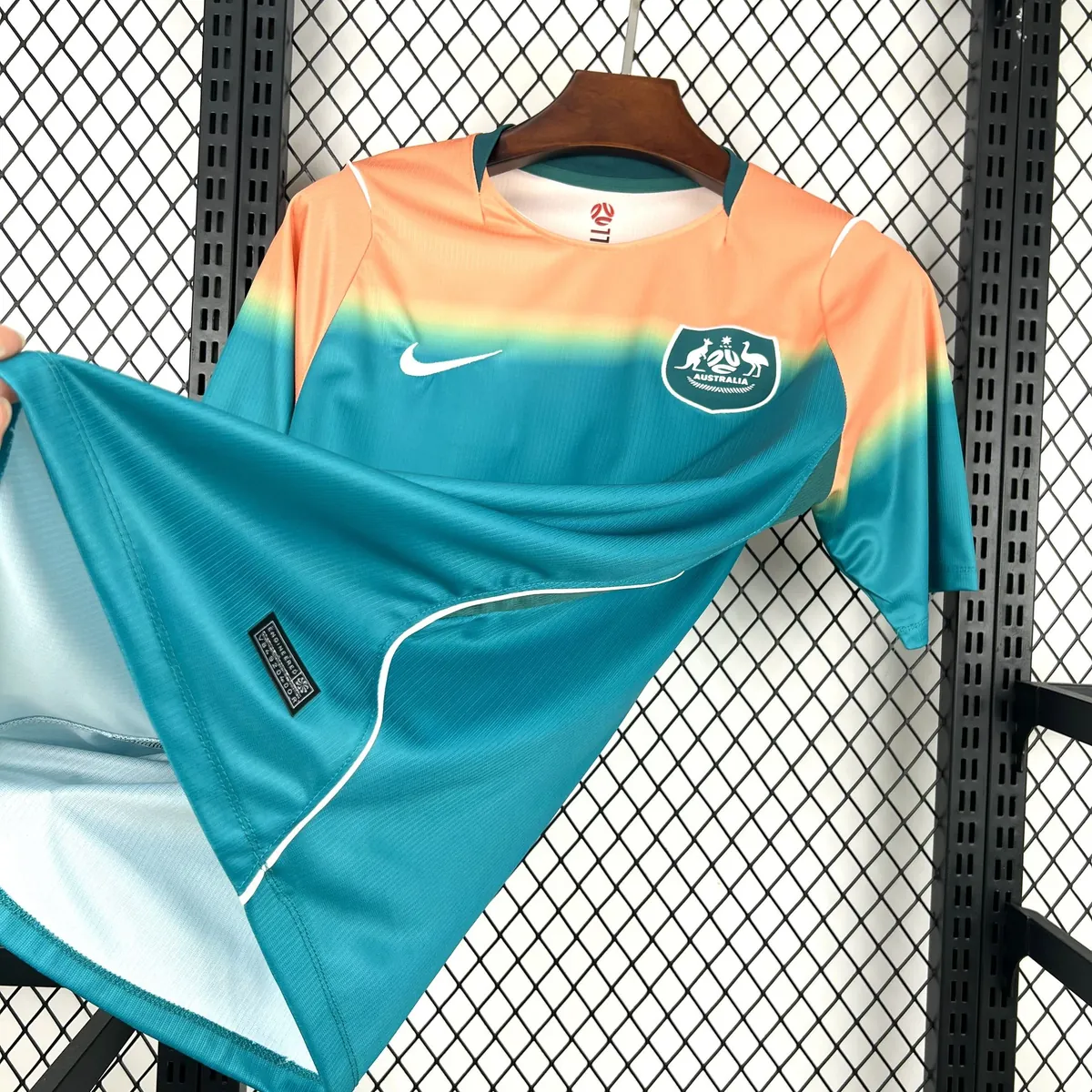 2026 Australia Away Mens Kit World Cup Soccer T-Shirt AAAAJersey Wholesale Yupoo 6 2