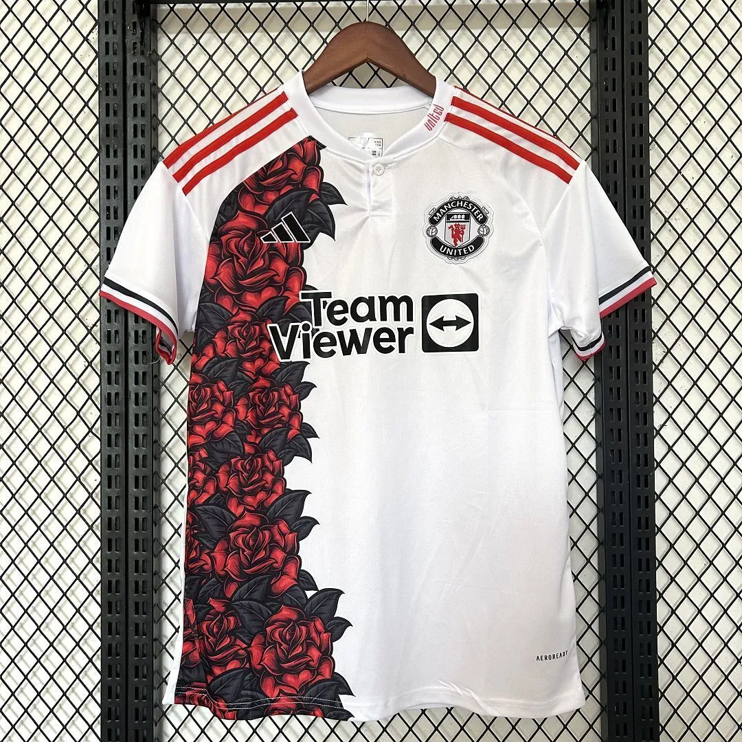 25-26 Manchester United 'Old Trafford Bloom' Special Edition Shirt AAAAJersey Supply Yupoo 8