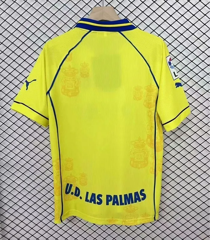 97-98 Las Palmas Home Retro Kit Vintage Shirt Soccer AAAAJersey Yupoo 1