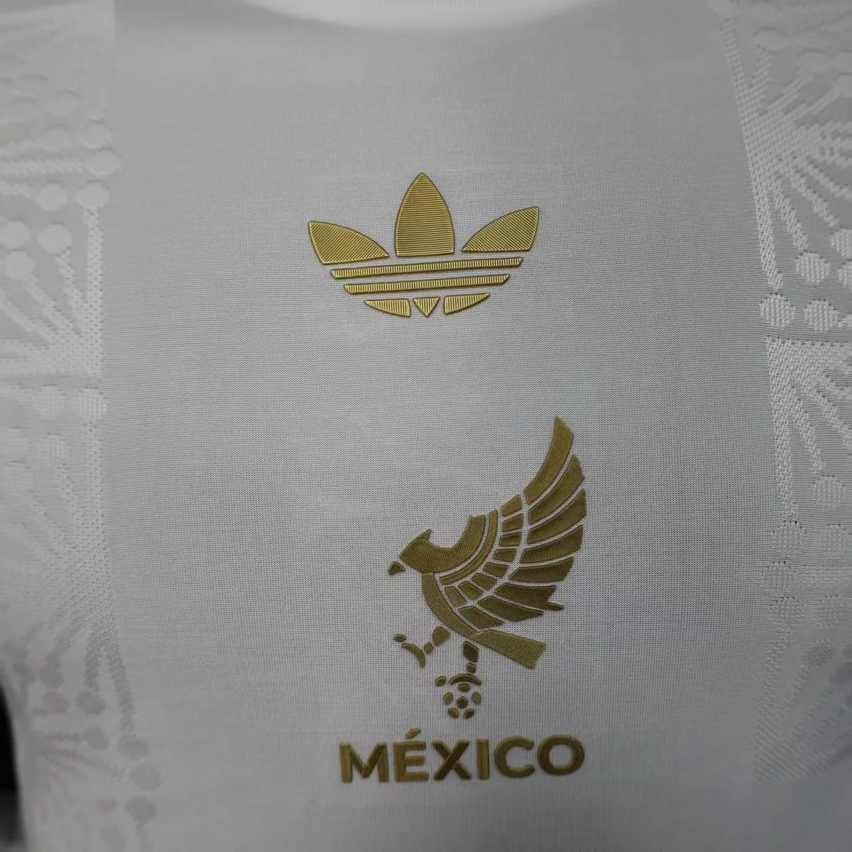 2025 Mexico Gold Cup White Long Sleeve Kit Player Version Shirt AAAAJersey Yupoo 2