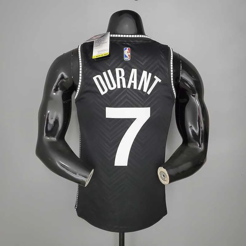 2021 Durant #7 Brooklyn Nets Bonus Edition Black 2