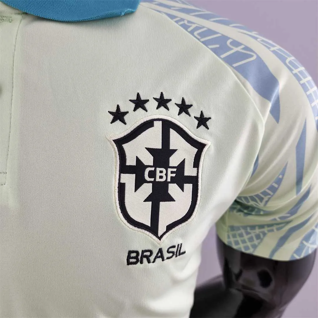 2022 Brazil light green POLO 7