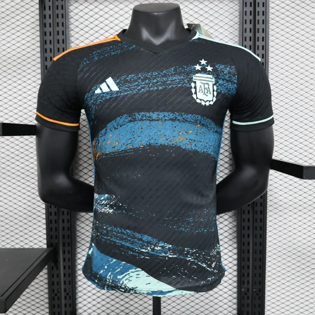 2023 Argentina Special Edition Player Version S-XXL Cheap Soccer Jerseys 10
