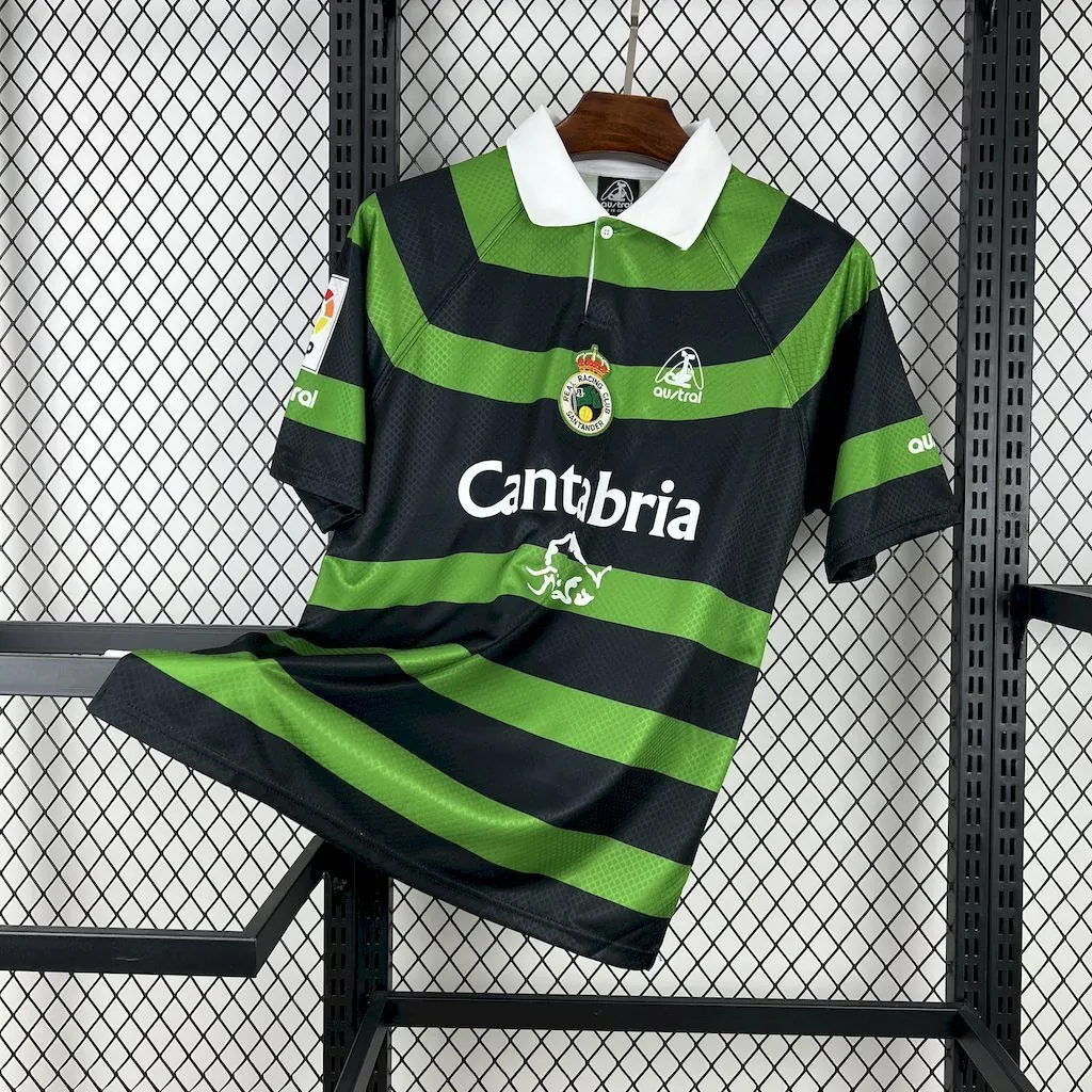 99-00 Racing de Santander Away Retro Kit Vintage Shirt AAAAJersey Dropship Yupoo 6