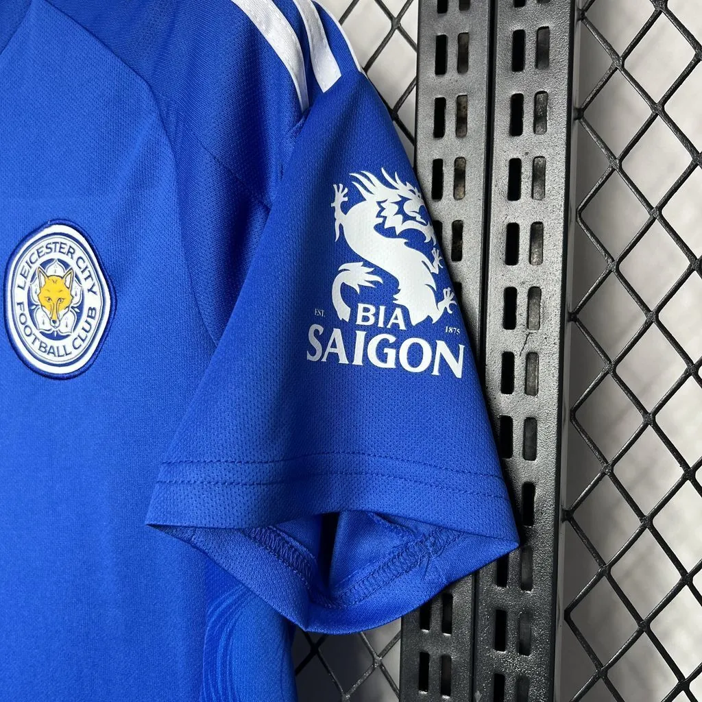 24-25 Leicester City Home Kit Football Uniforms Sport AAAAJersey Yupoo 1