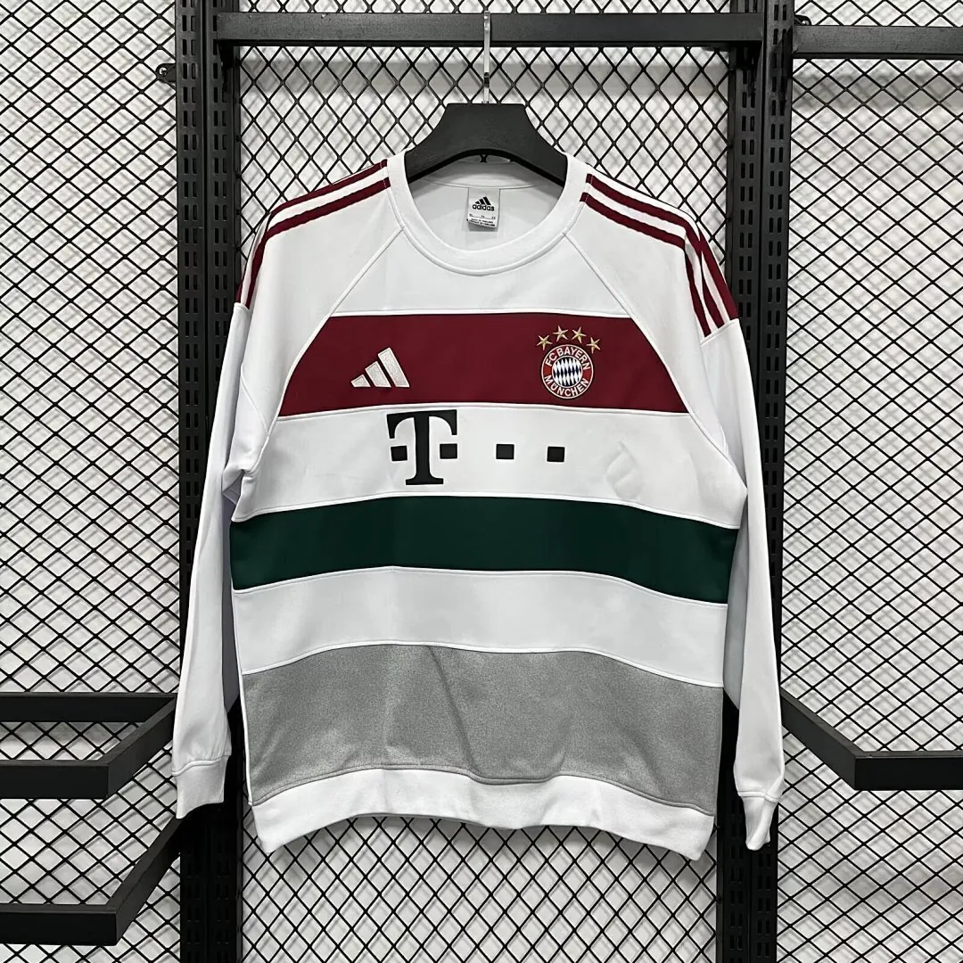 25-26 Bayern Hoodies Training Kit Soccer T-Shirt AAAAJersey Supply Yupoo 4