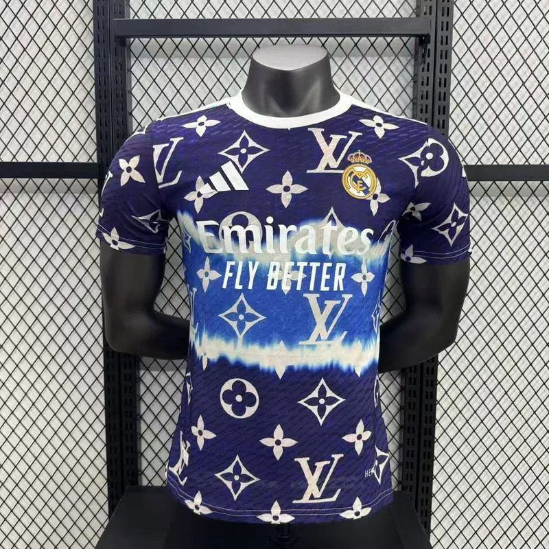 25-26 Real Madrid x LV Diamantes Special Player Version Shirt Soccer AAAAJersey Yupoo 4