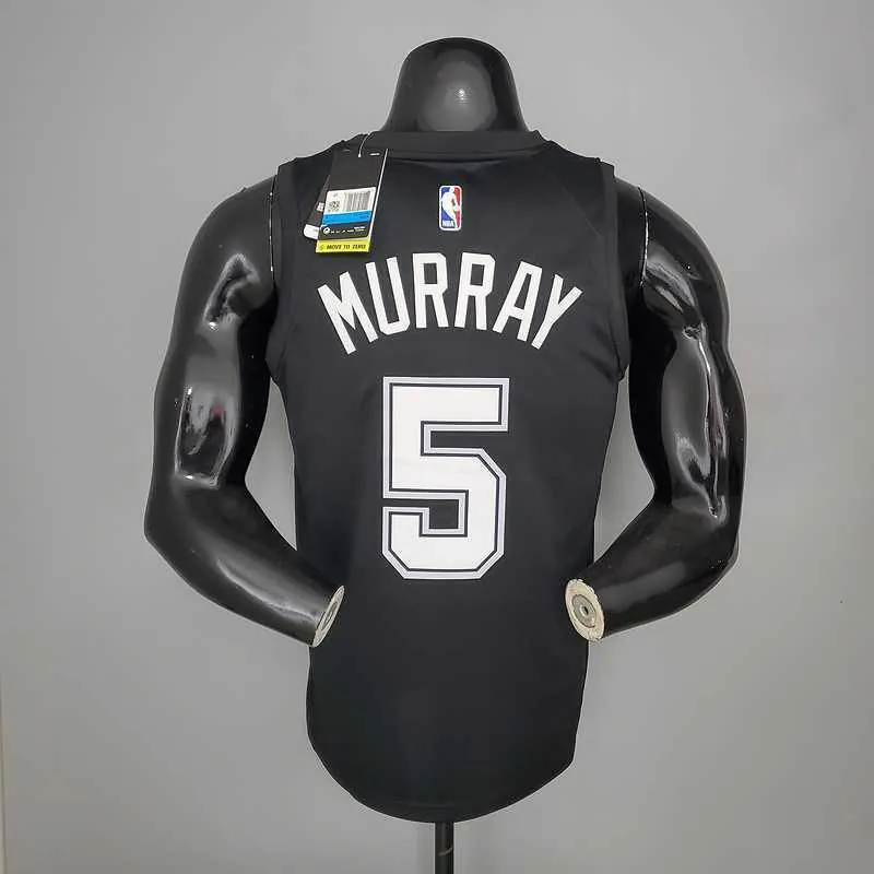 New MURRAY#5 season Spurs City Edition black 5
