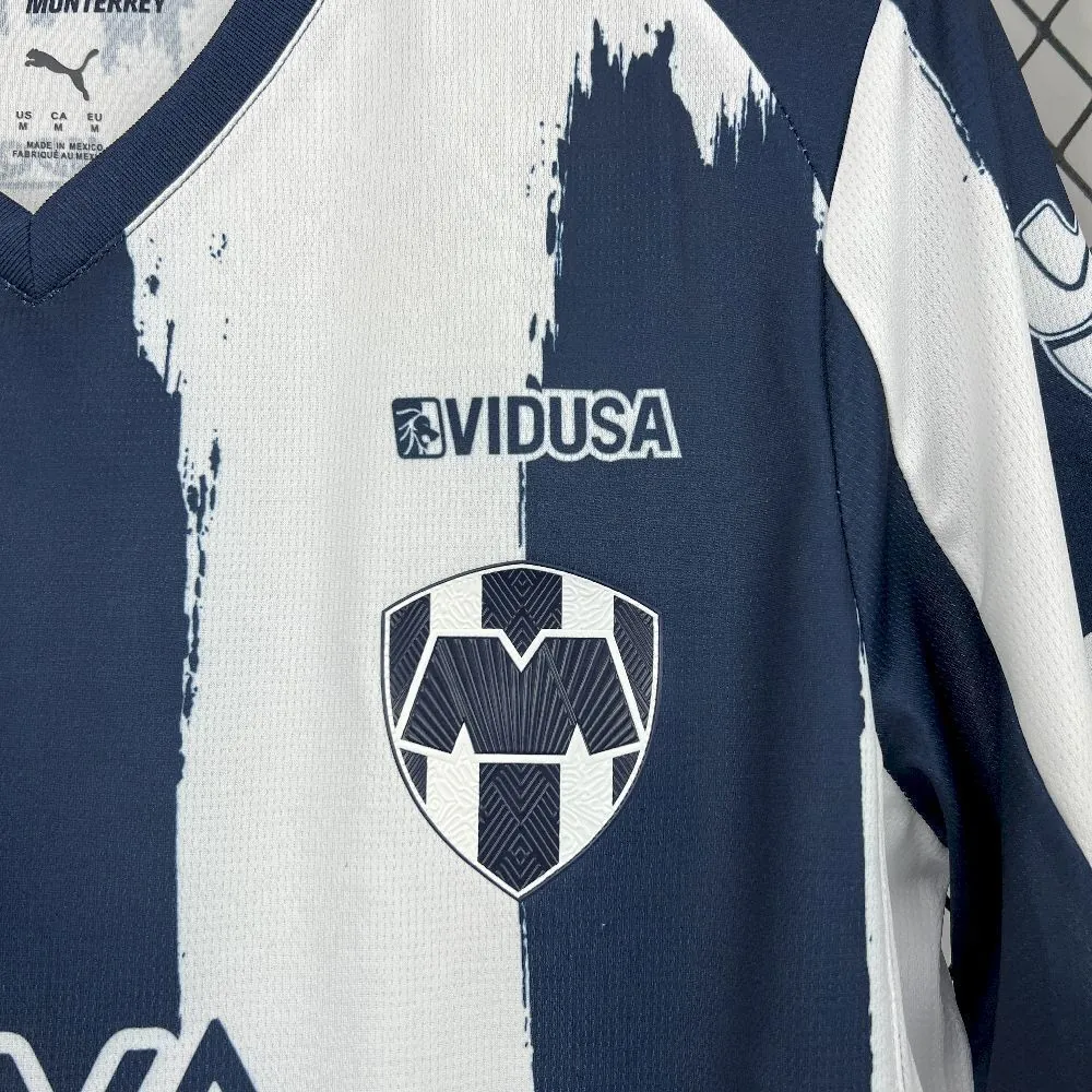 25-26 Monterrey Home Kit Soccer T-Shirt Football Sweatshirt AAAAJersey Dropship Yupoo 5