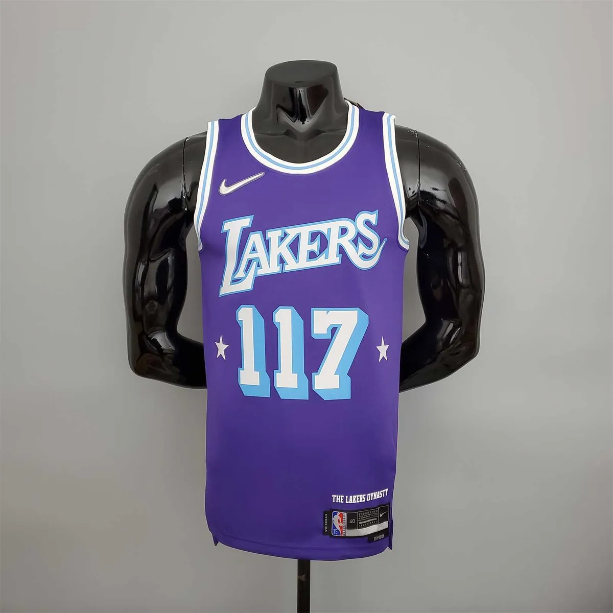 75th Anniversary master chief#117 Lakers White X-BOX Co-branded Purple 8