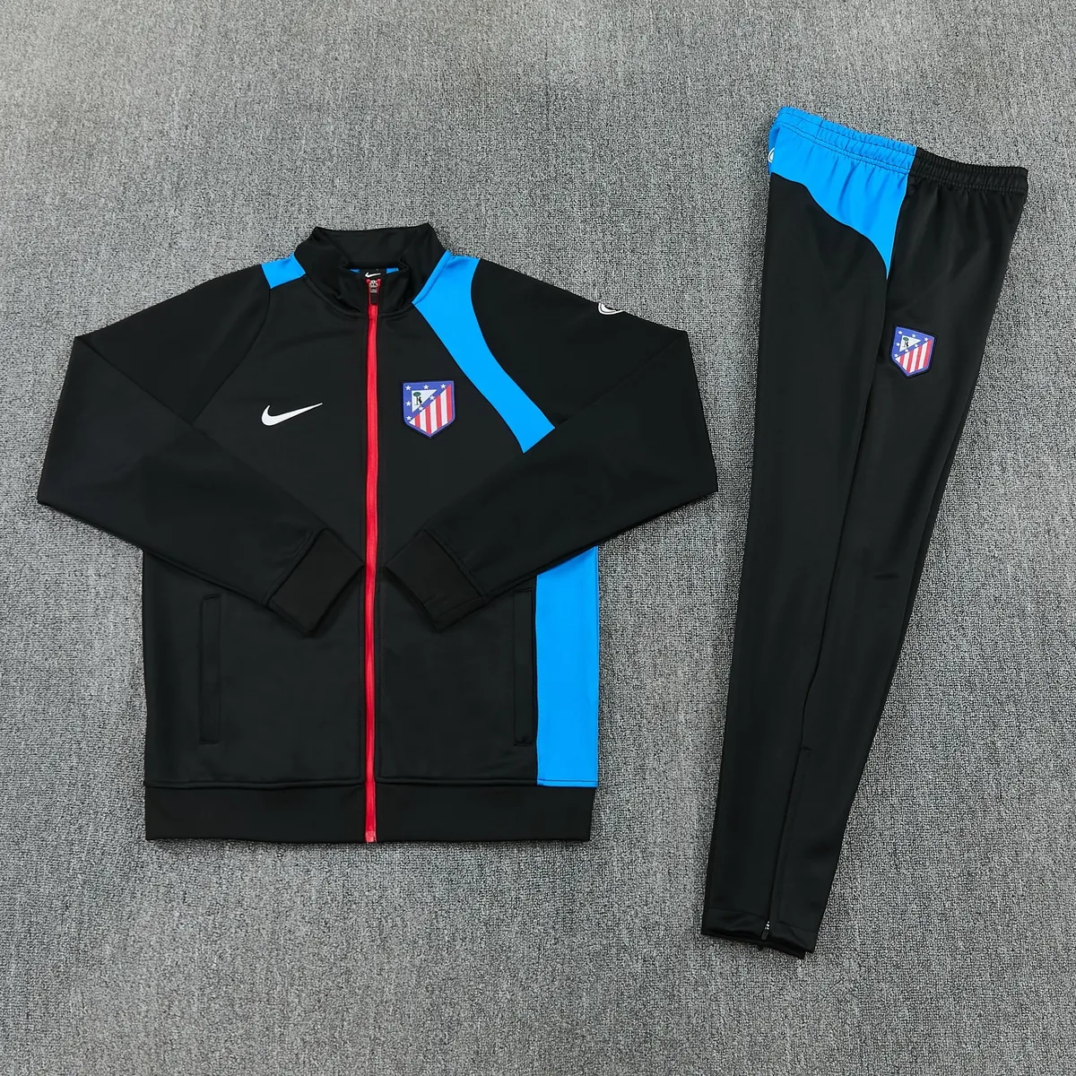 26-27 Atletico Madrid Mens Kit Full Zipper Jacket Football Tracksuit Yupoo 4 2