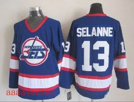 Winnipeg Jets retro ice hockey jersey M-3XL 温尼伯喷气机队复古冰球服 4