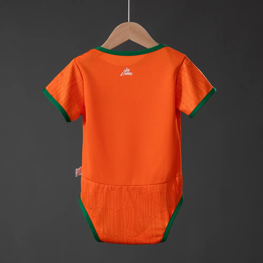 2026 World Cup Ivory Coast Kit Home Baby Onesie Jersey Yupoo 2 1