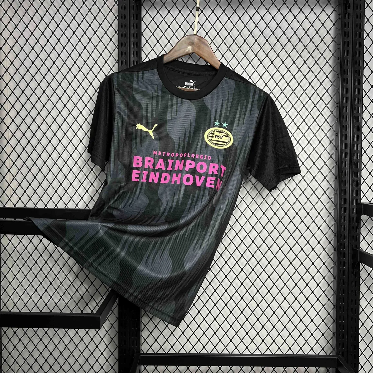 24-25 Eindhoven Training Black Kit Football Apparel AAAAJerseys Dropshipping Yupoo 2