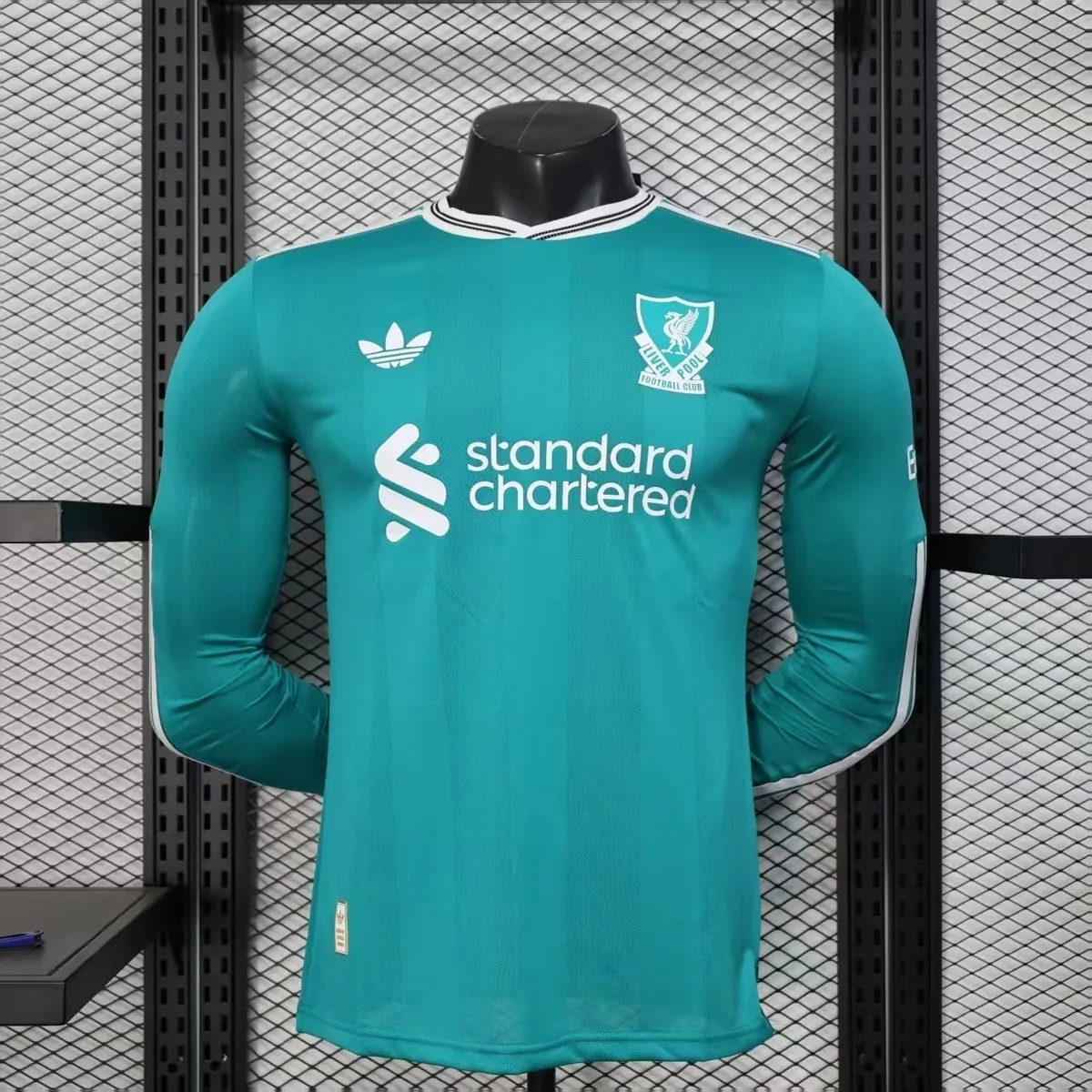 25-26 Liverpool Third Away Kit Player Version Long Sleeve Shirt Football AAAAJersey Yupoo 4