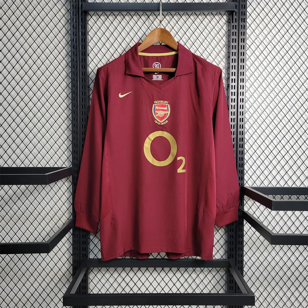 05-06 Arsenal home long sleeve 7