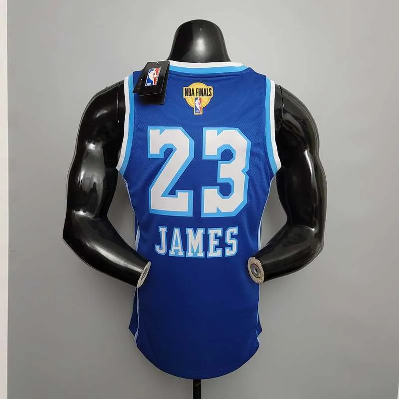 Retro night James #23 Lakers blue 5