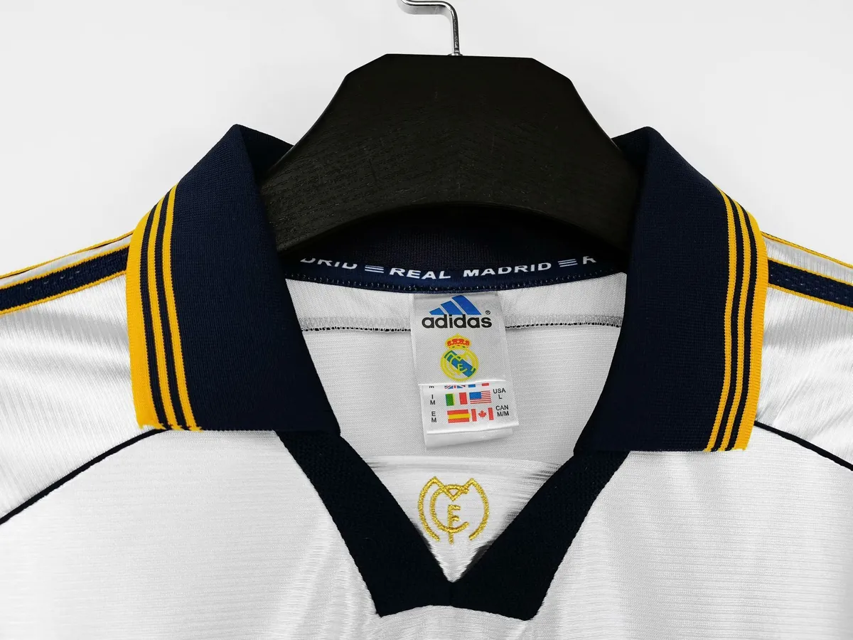 98-00 Real Madrid home white 11