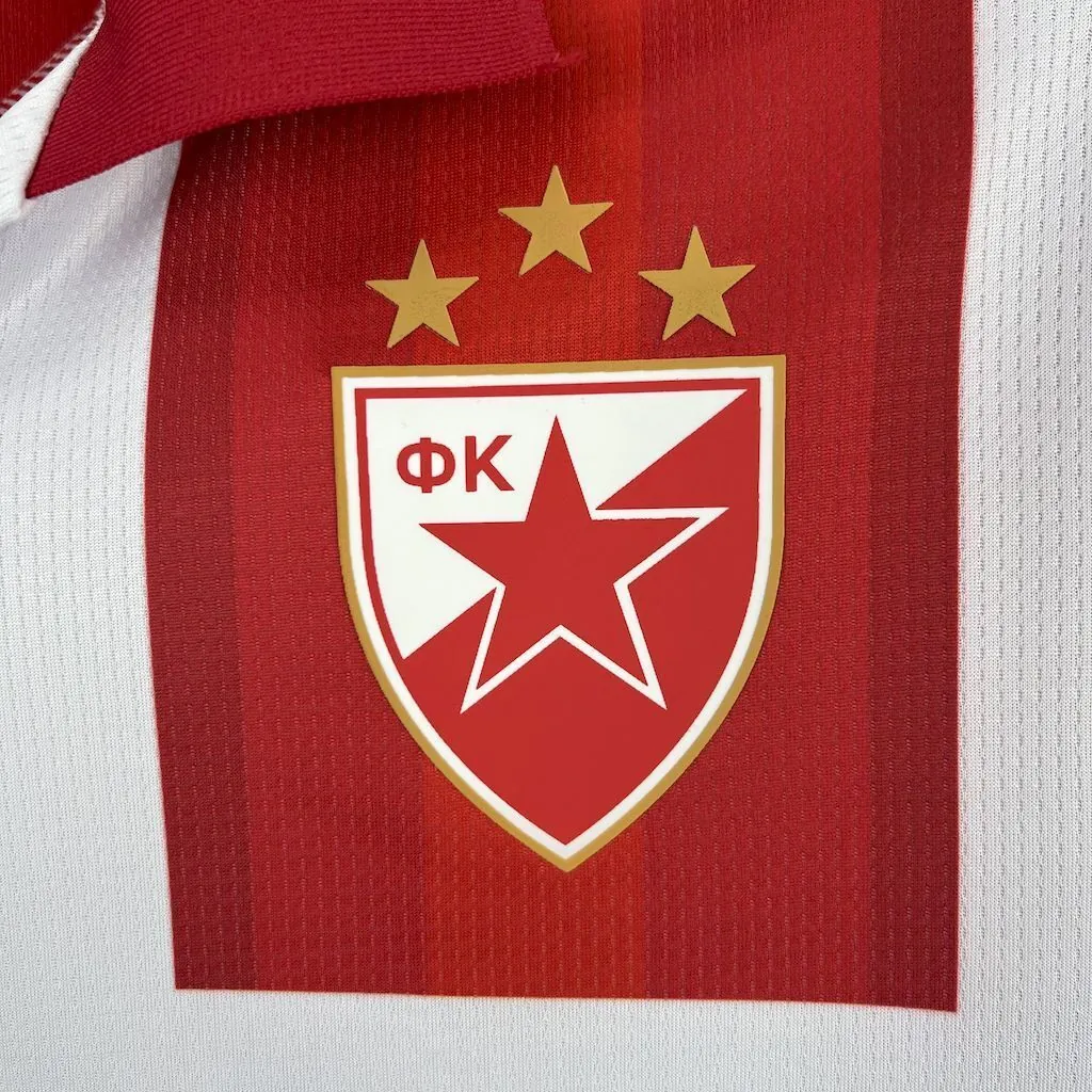25-26 Red Star Belgrade Home Shirt Football Apparels AAAAJersey Supply Yupoo 2