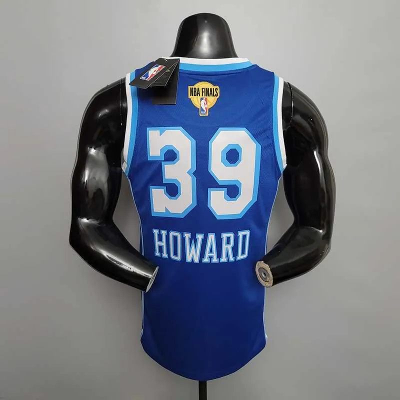 Retro night HOWARD#39 Lakers black 8