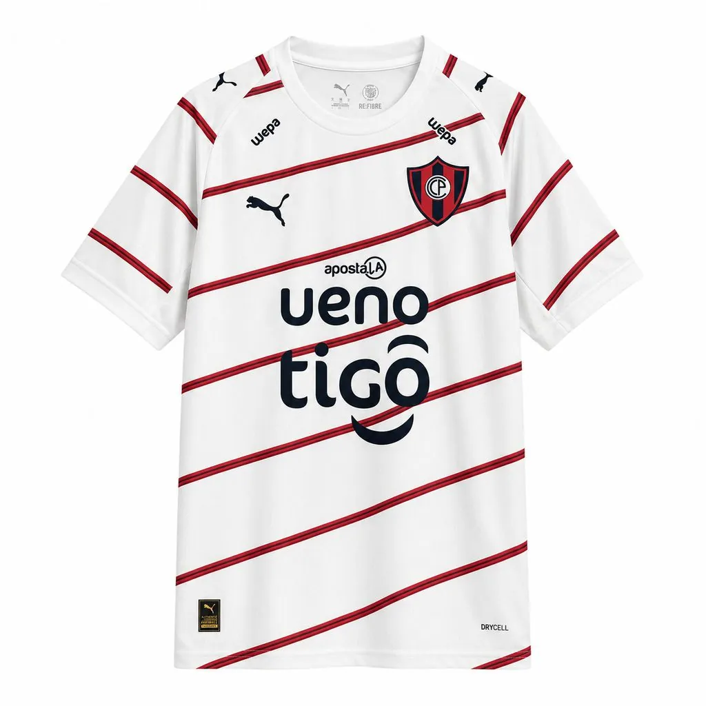 26-27 Cerro Porteno Away Mens Kit Football T-Shirt AAAAJersey Wholesale Yupoo 4 4