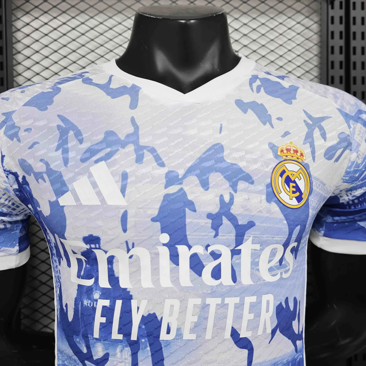 24-25 Real Madrid Blue City Special Edition Player Version Shirt Sport AAAAJersey Yupoo 4