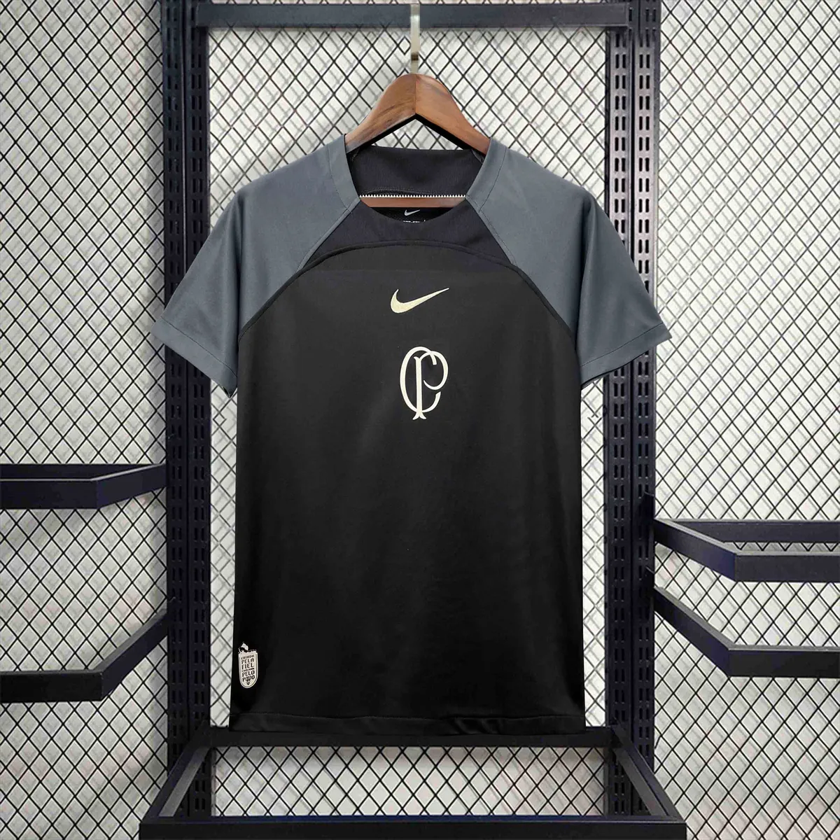 24-25 Corinthian Training Kit Black Best Jerseys Yupoo 6