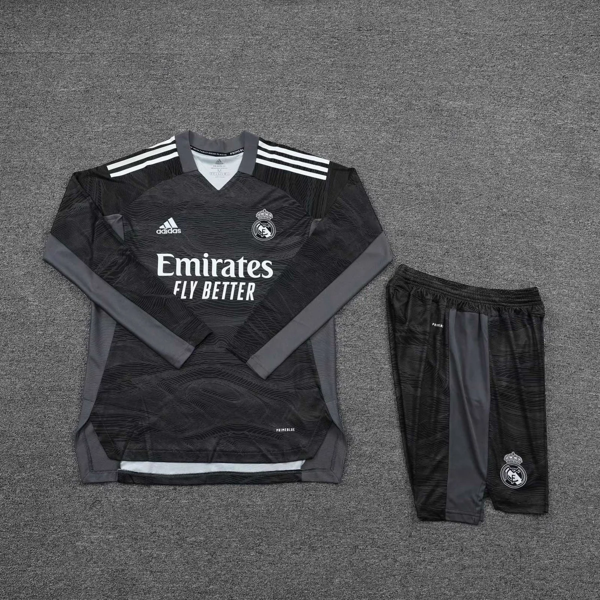 21-22 Real Madrid black goalkeeper long sleeve 5