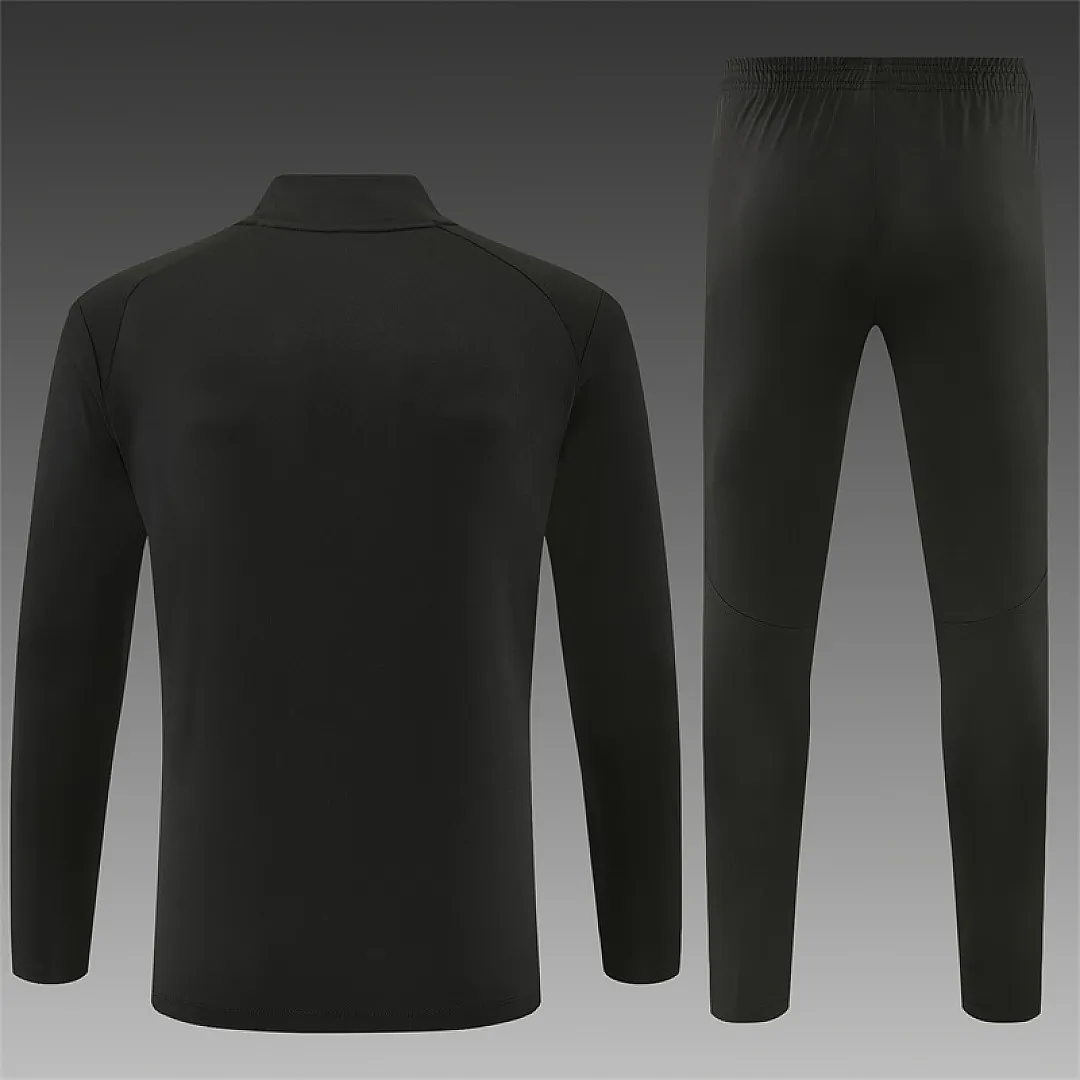 2026 Portugal Mens Kit Football Black Training Long Sleeve Suit Yupoo 9 2