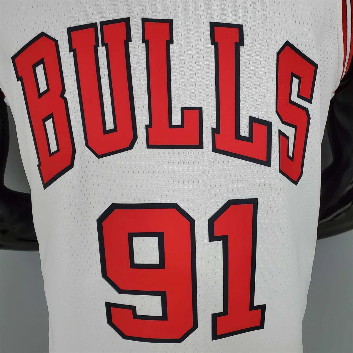 ROOMAN#91 Chicago Bulls white 6