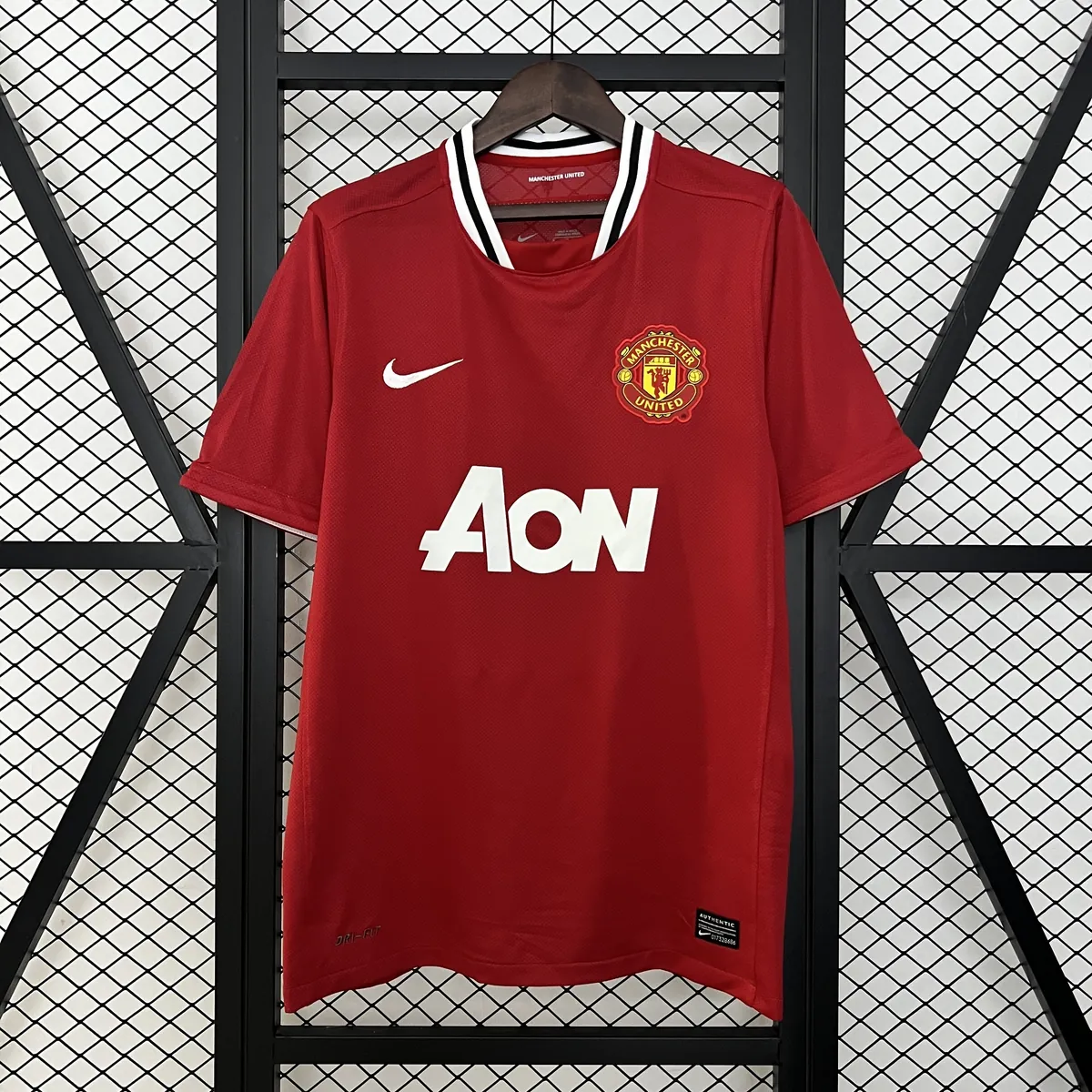11-12 Manchester United Home Retro Kit Vintage Shirt AAAAJersey Dropship Yupoo 10