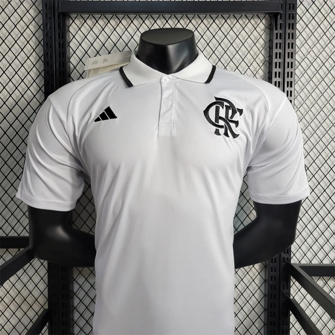 23-24 POLO Flamengo White Training Suit 2