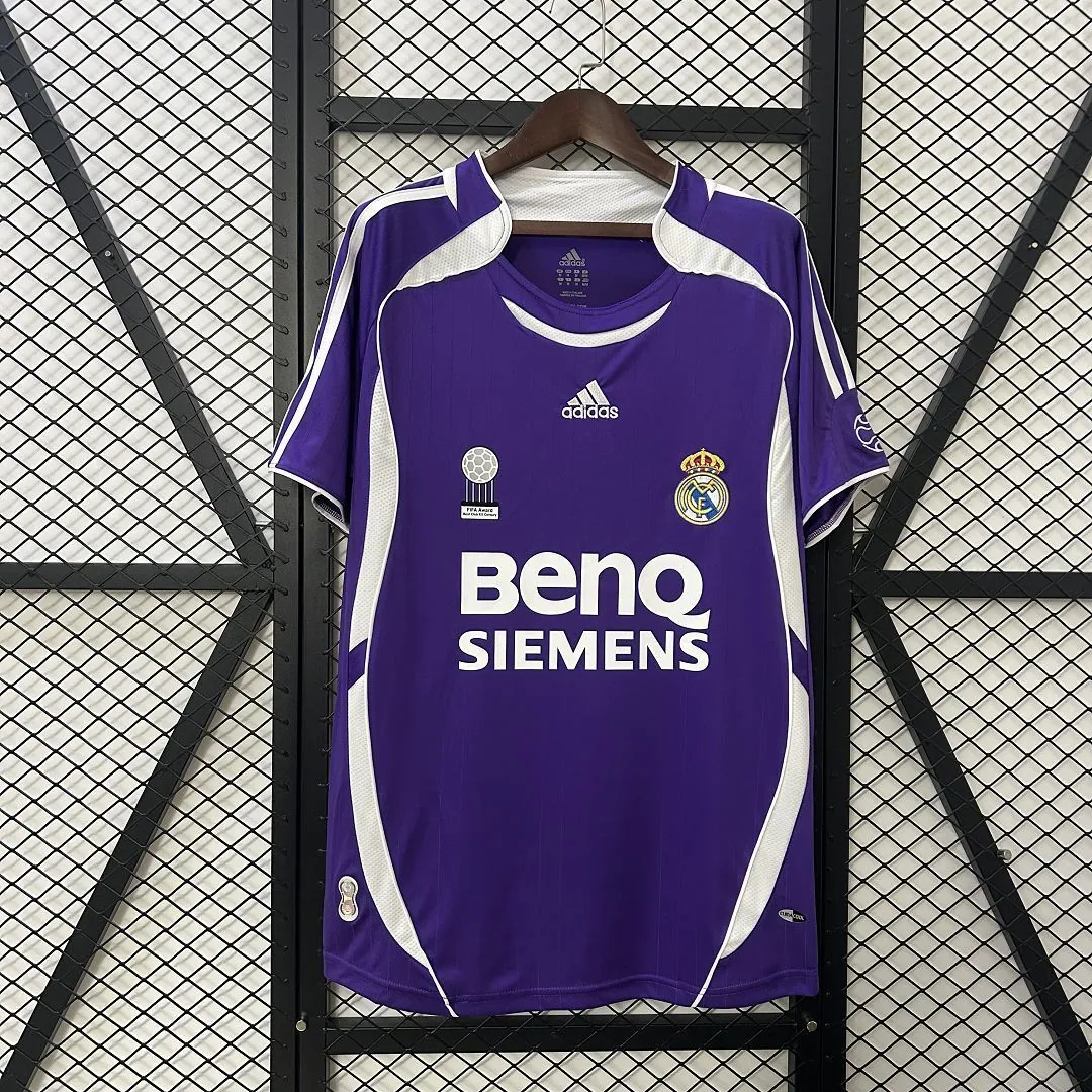 06-07 Real Madrid Third Retro Kit Vintage Shirt AAAAJersey Dropship Yupoo 8
